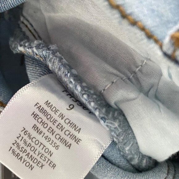 Denim 4 US Skinny Jeans Embroidered Snake and Roses Size 9 NEW - Picture 8 of 8